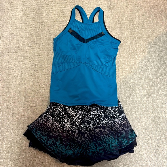 Lucky in Love Tank and Skort - Picture 1 of 1